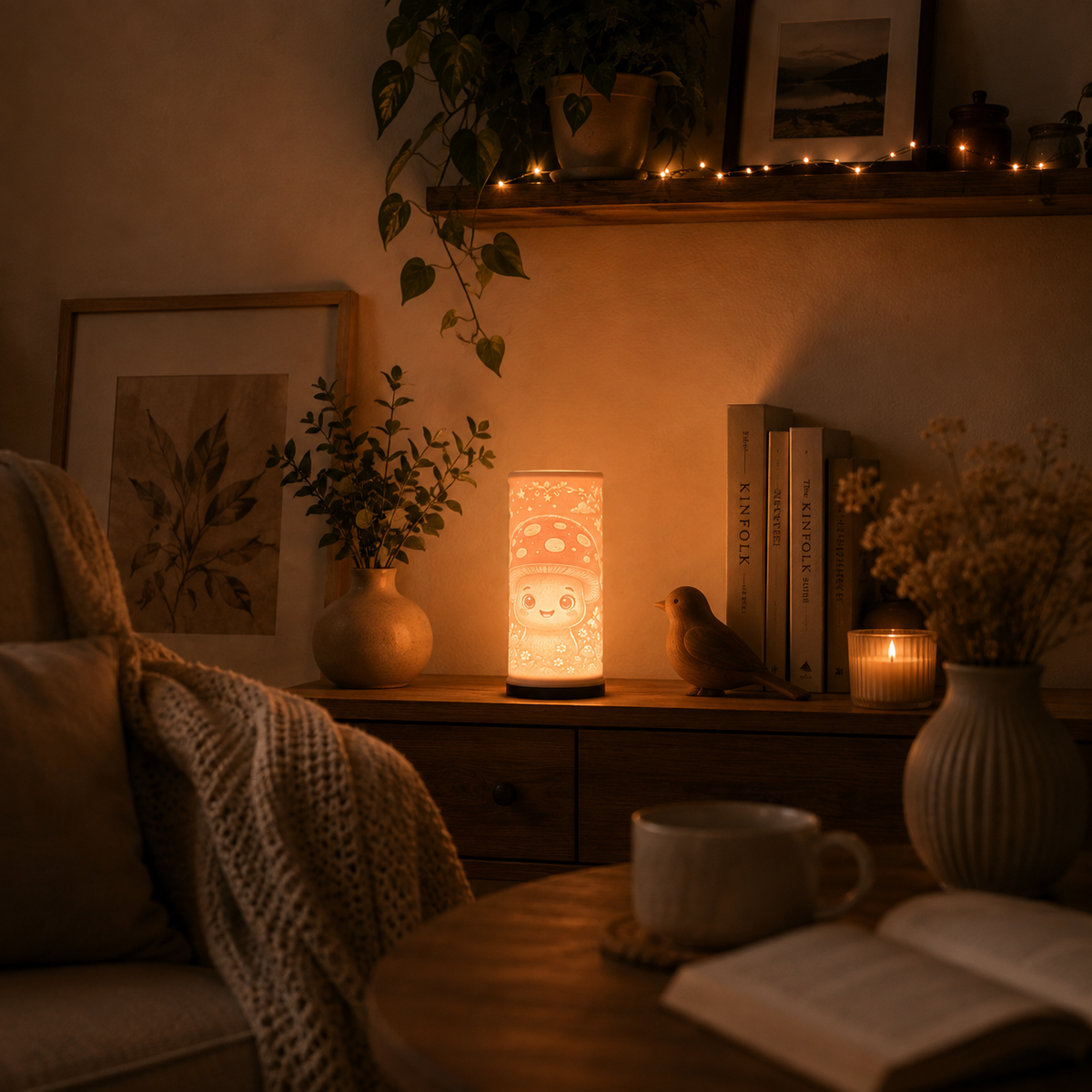 Lampe Champignon Mignon