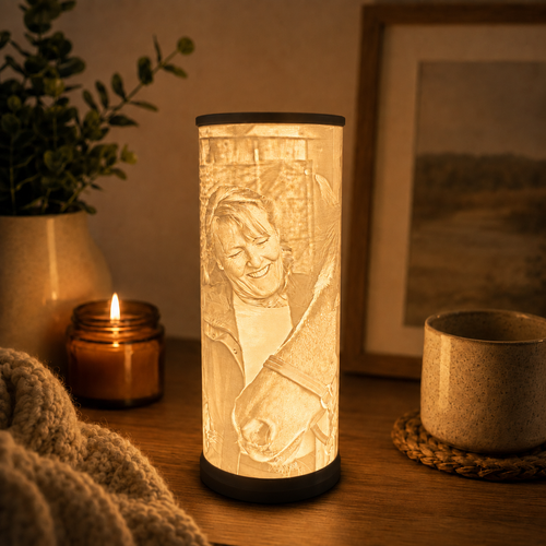 Custom Lithophane Lamp – Turn Your Memories Into Light ✨