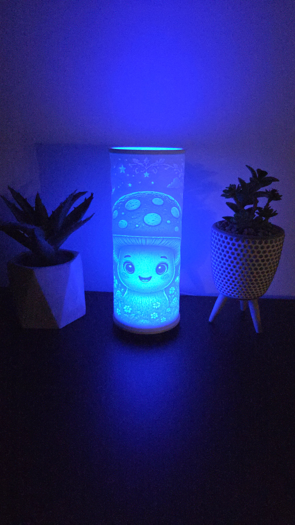 Lithophane Lamp – Cute Mushroom