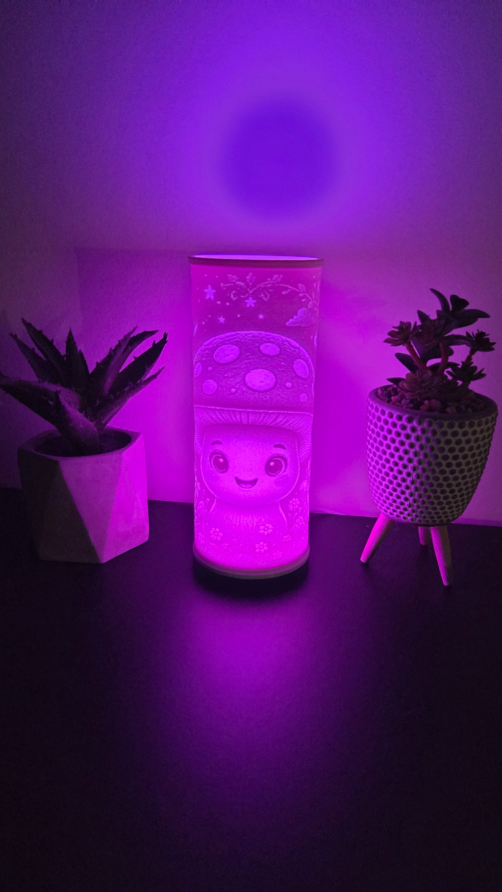 Lampe Lithophane - Champignon Mignon