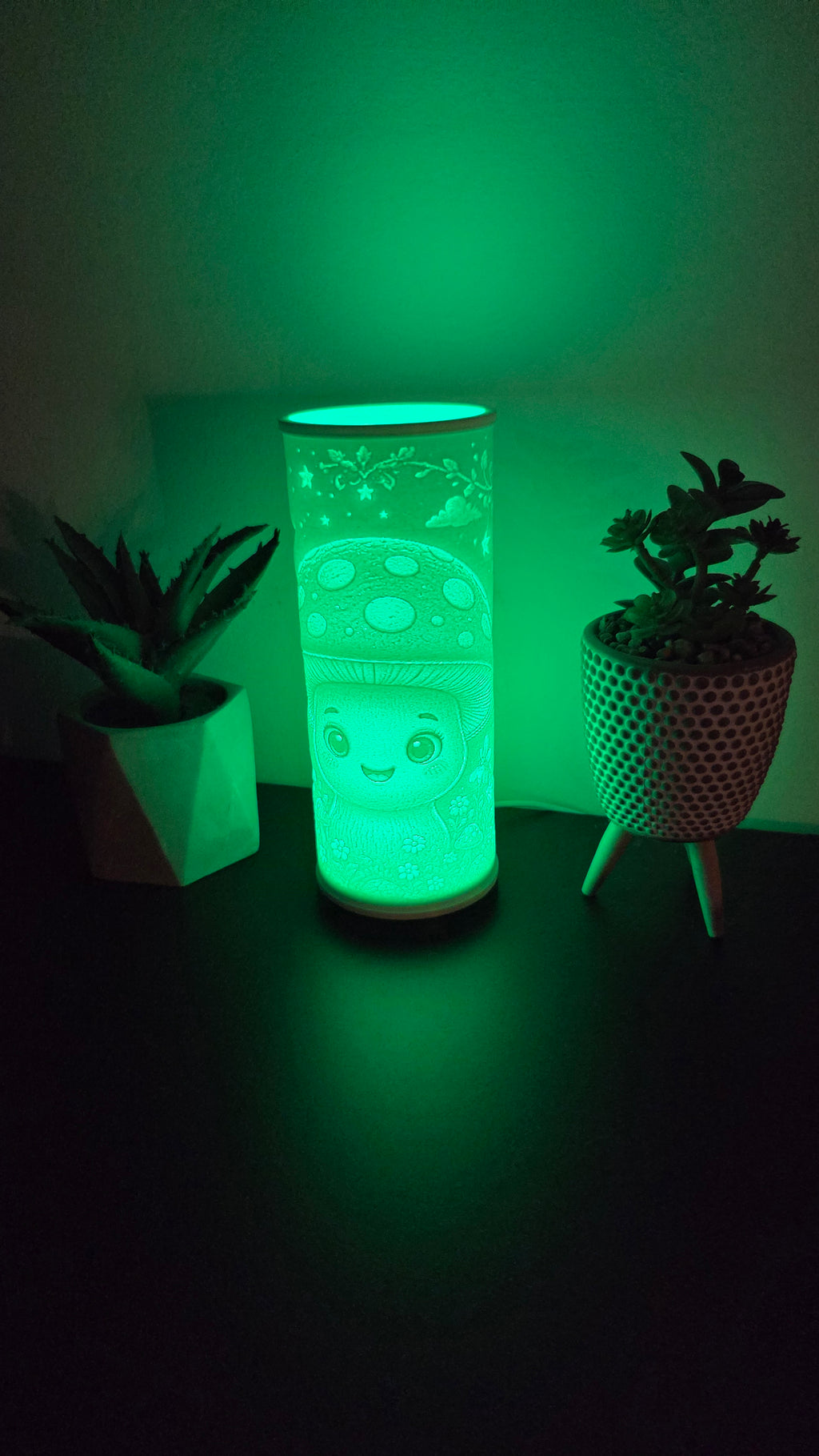 Lampe Lithophane - Champignon Mignon